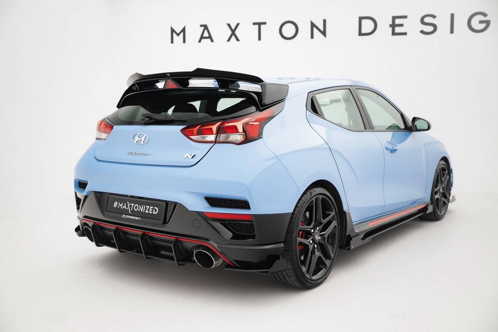 Diffuseur arriere Hyundai Veloster N Mk2 Maxton pour sublimer vos sorties circuit - 4