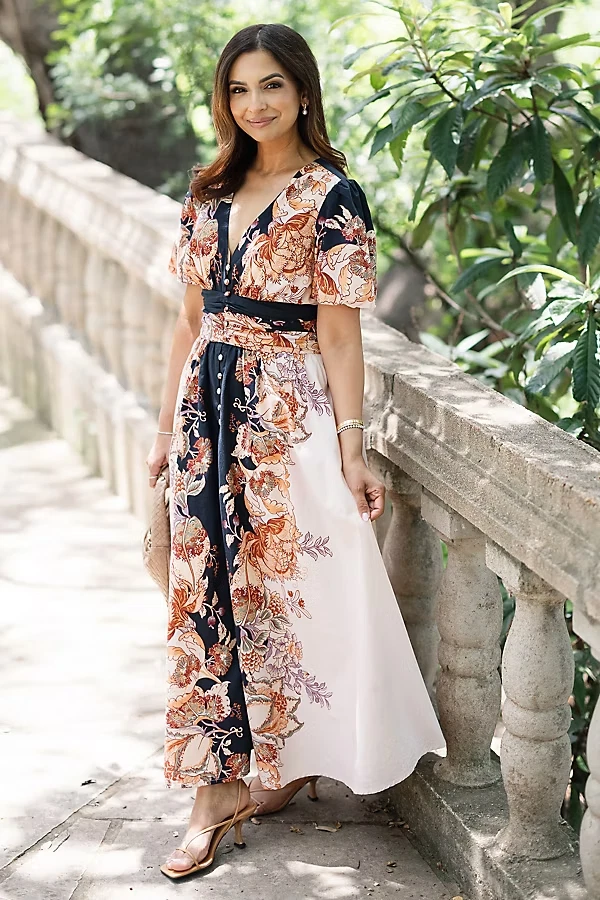 New Anthropologie The heynasreen Katerina Button-Front Dress size S NWT - Image 4 of 4