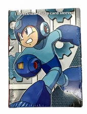 Mega Man Dragon Shield TCG Standard Card Sleeves 100 Factory Sealed 2.5" x 3.5"