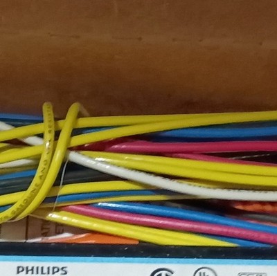 PHILIPS Lighting Ballast with Colored Wires