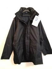 Black Waterproof Breathable Jacket - Men's XL - Police Issue - Brand New w/ Tags
