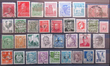 Timbres classiques, ob ou neuf, anciens ou surchargés tous états tous pays OS148