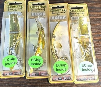 PRO-TROLL StingKing E-Lure Stingking45-199 Gold Lot Of 4