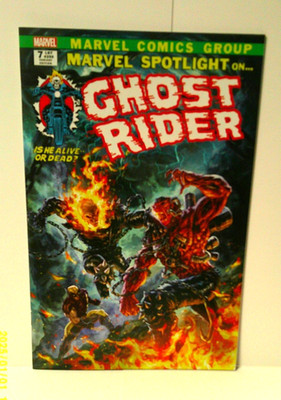 Marvel Spotlight Ghost Rider #7 Unknown Comics Hulk 181 Homage 2022