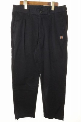 A BATHING APE Relaxed Fit Black Chino Pants M