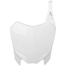 Numéro de départ (plastron), couleur blanche assortie pour HONDA CRF 110