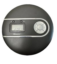 Y2K Memorex MD6443 ESP Discman Portable CD Player Black/Silver  Tested Working  