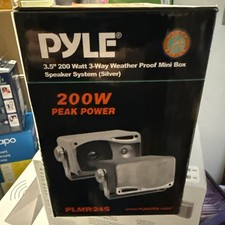 Pyle PLMR24 3-Way Marine Audio Mini Speaker