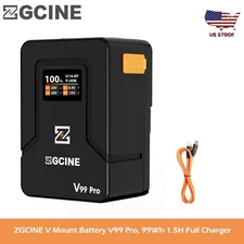 ZGCINE ZG-V99 v2 Pro Mini V-Mount Battery 99Wh 7000mAh for BMPCC 4K 6K Pro ZCAM