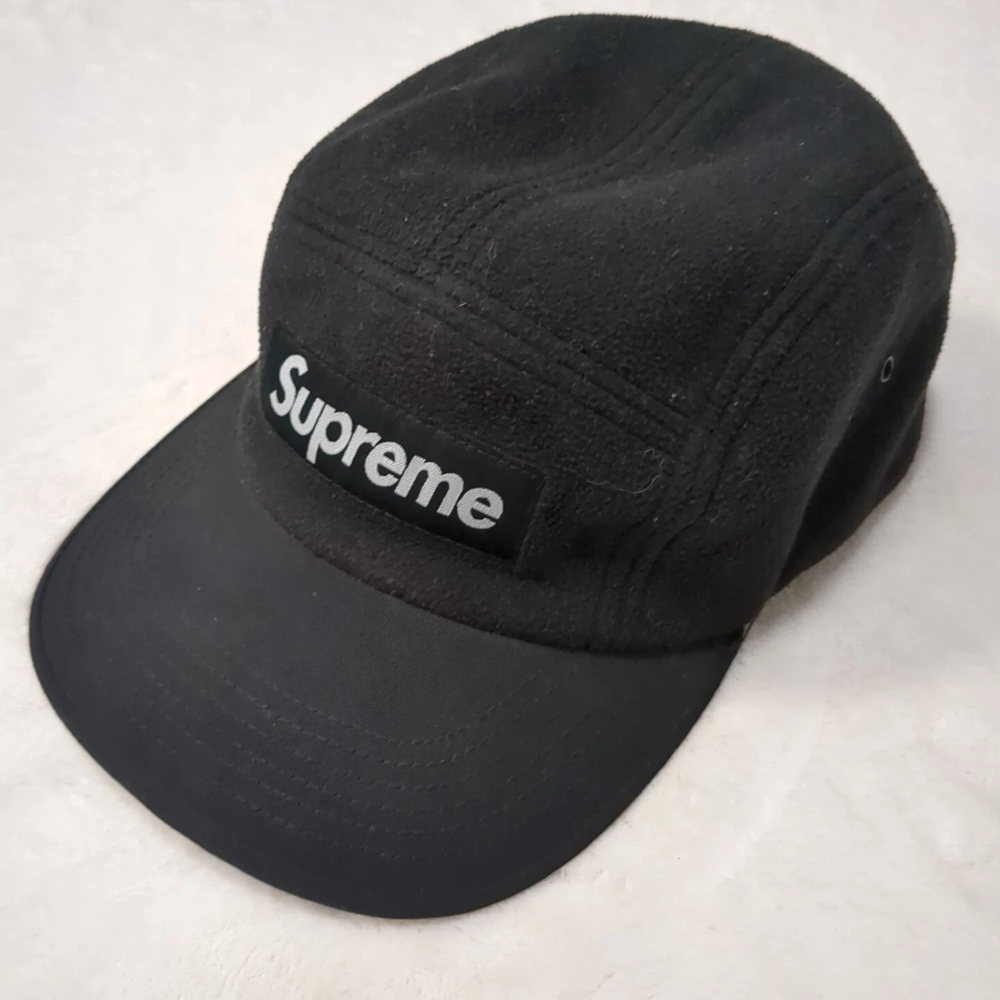 Casquette de camp Supreme Polartec® polaire ajustée S/M Swag Made in USA streetwear