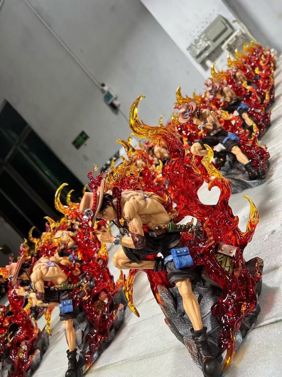 Portgas D Ace GTR STUDIO One Piece Resin Model 27cm in stock