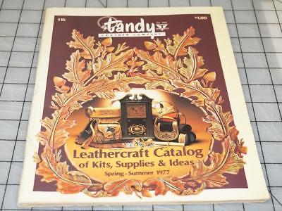 Vintage 70's TANDY LEATHER Company Leathercraft Ideas Supplies Catalog No.  116 | eBay