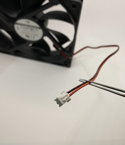 Original COSTECH Sleeve Bearing 12CM Cooling Fan 12025 D12A04LWSZC0 12V 120mm - Picture 2 of 5