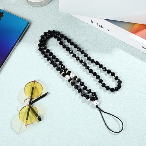 Phone Charm String Necklace Phone Wrist Strap Cellphone Strap - Zdjęcie 2 z 12