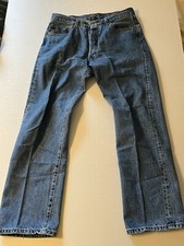Vintage Levi's 501 XX Button Fly 36 X 32 Men's Denim Jeans Medium Wash