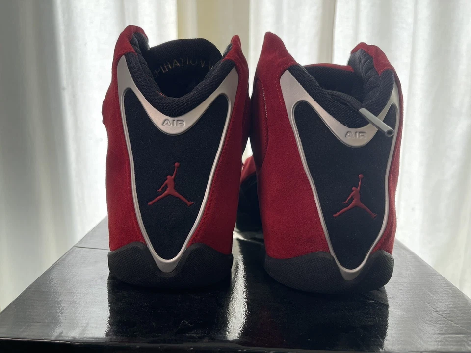 Size 14 - Jordan 21 OG Red Suede 2006 XXI - image 4 of 4
