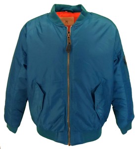 blue ma1 bomber jacket