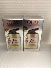 2x Olay Total Effects 7 In One Moisturizer 1.7oz SPF 30 Exp6/24&9/24