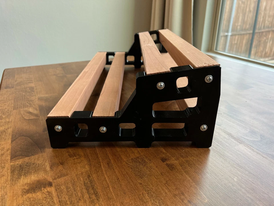 En niveles - Soportes extremos de pedalera de guitarra - Solo soportes - Pedalera hágalo usted mismo Foto 4 de 4