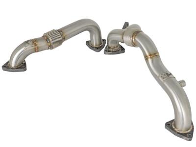 AFE Power 48-33016 Twisted Steel Header Up-Pipe