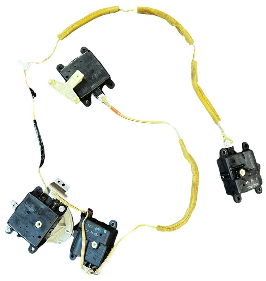 2008-2017 INFINITI EX35 AC HEATER CONTROL MOTOR REGULATOR SET OF 4 OEM - Image 2 of 4