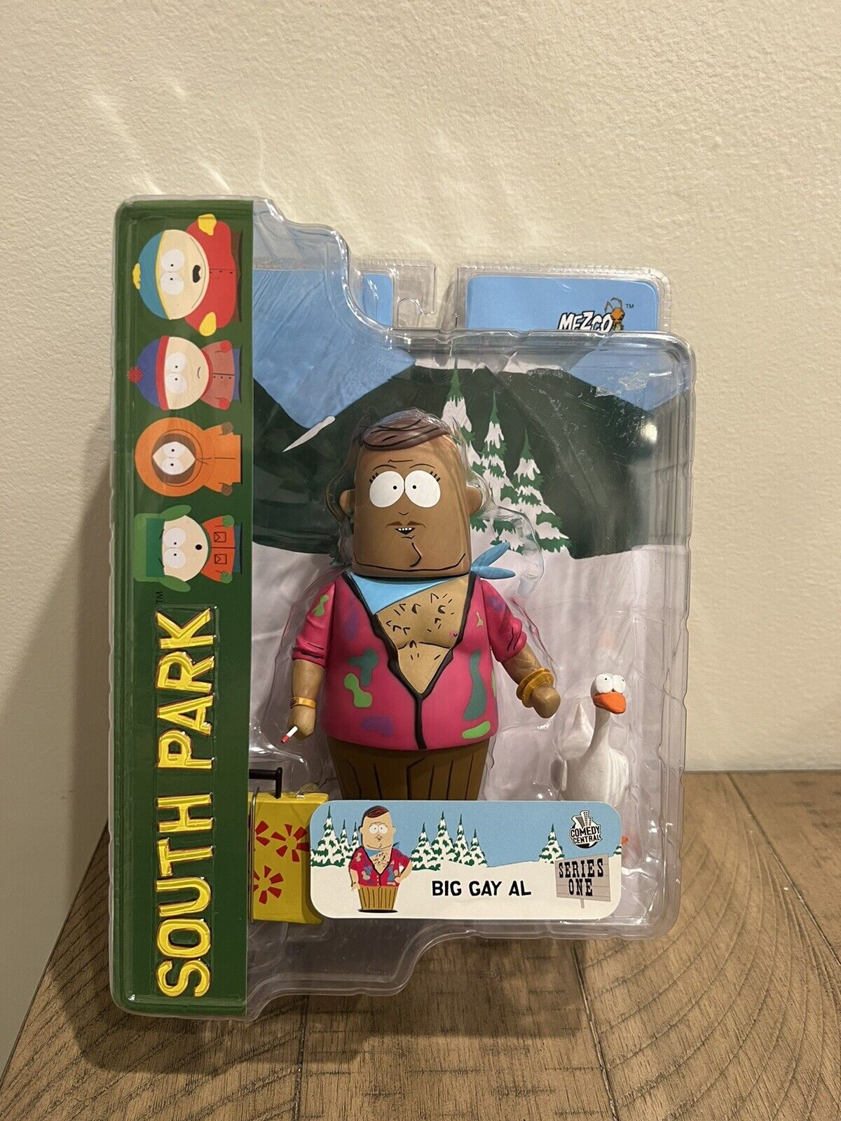 Mezco South Park Series 1 Big Gay Al Vinyl Action Figure Rare Mouth open  print