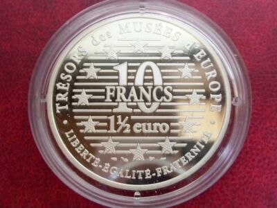 1996 France Large Silver Proof 10 fr/1.5 euro Rodin/The Thinker | eBay