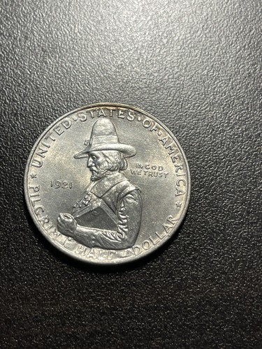 1921 Pilgrim Half Dollar BU