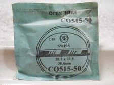 GS CO515-50 Watch Crystal Fit Swiss 30.4 mm - 28.2 x 22.9 mm Replacement Repair