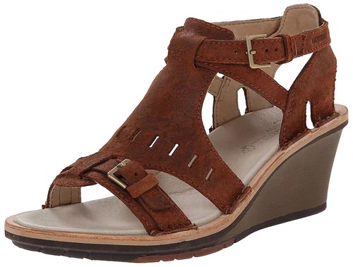 Woodstock Bert Sandals Brown Leather Suede Double Buckle  display picture 2