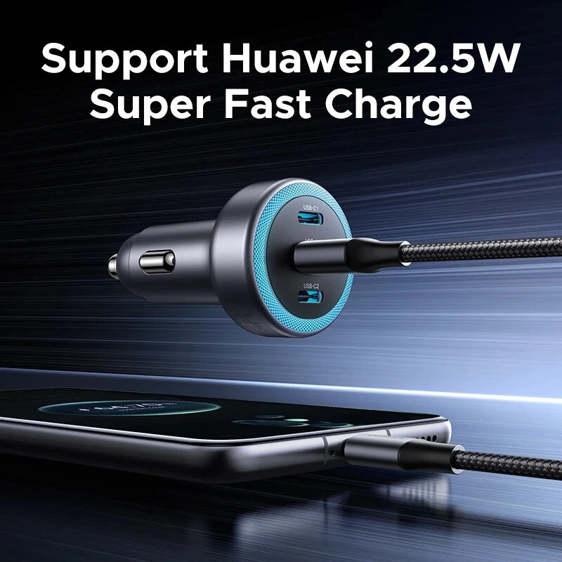 Cargador de Coche UGREEN 30W PD USB Rápido Tipo C Cargador Para iPhone Samsung Mac Foto 4 de 4