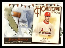 2011 Topps Allen & Ginter Jon Jay #HH67 St. Louis Cardinals Baseball Card