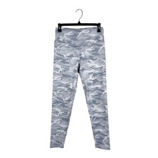 Kyodan Leggings Women's Size S Gray Camo High Waist Workout Fitness Cropped Yoga