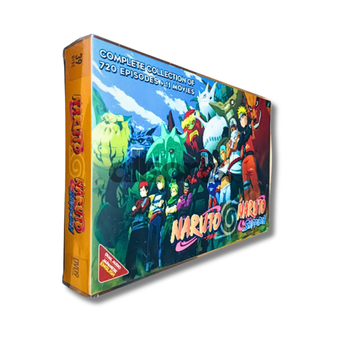 NARUTO SHIPPUDEN COMPLETE DVD TV SERIES VOLUME 1-720 END + 11