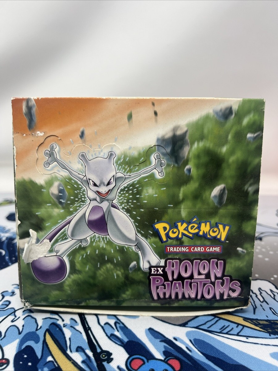 holon phantoms booster box 2006 EX Holon Phantoms For Display Booster Box English Vintage OPEN EMPTY