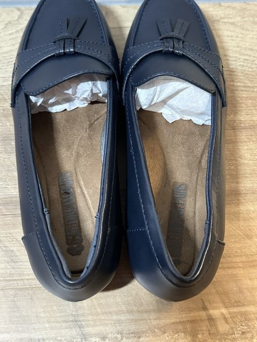 Mocasines para mujer azul marino con borla 7,5 - Imagen 5 de 10