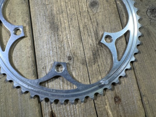 Plato Shimano 53T 5 Brazos 130 BCD Vintage Bicicleta Aleación Japón - Imagen 5 de 12