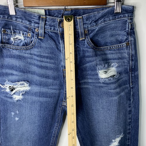 Hollister Jeans Mens Size 28x30 Bootcut Button Fly - Picture 5 of 11