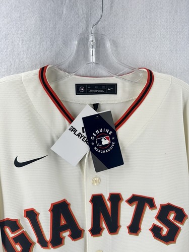 San Francisco Giants Brandon Crawford #35 Nike Herren Creme MLB Trikot Größe 2XL - Bild 7 von 16