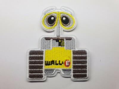 1pc WALL-E iron on or sew on Patch Disney Pixar cartoon robot Eve