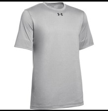 Under Armour 1305775 Men's Gray Heather UA Tech Locker 2.0 T-Shirt, Small