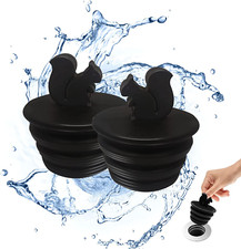 Cubierta de Tapón Universal para Desagües Bañera Baño Cocina Fácil de Instalar