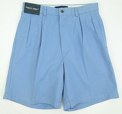 light blue golf shorts