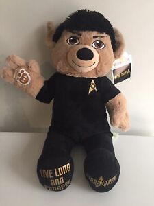 Build a Bear Star Trek Spock Live Long & Prosper 18 inch Plush Exclusive Retired | eBay