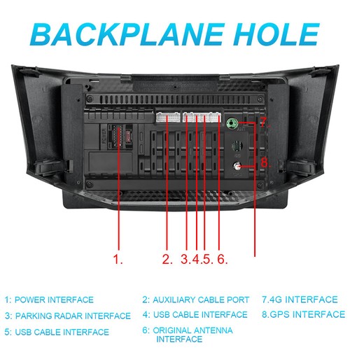 For Lexus RX300 RX330 RX350 CarPlay Android 13 Car Radio BT GPS Navi RDS 2+64GB - Picture 15 of 16