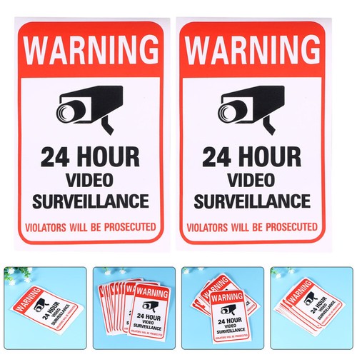 Monitor Warnung Aufkleber Sicherheit Warnung Zeichen Kein Dumping Zeichen - 第 7/12 張圖片