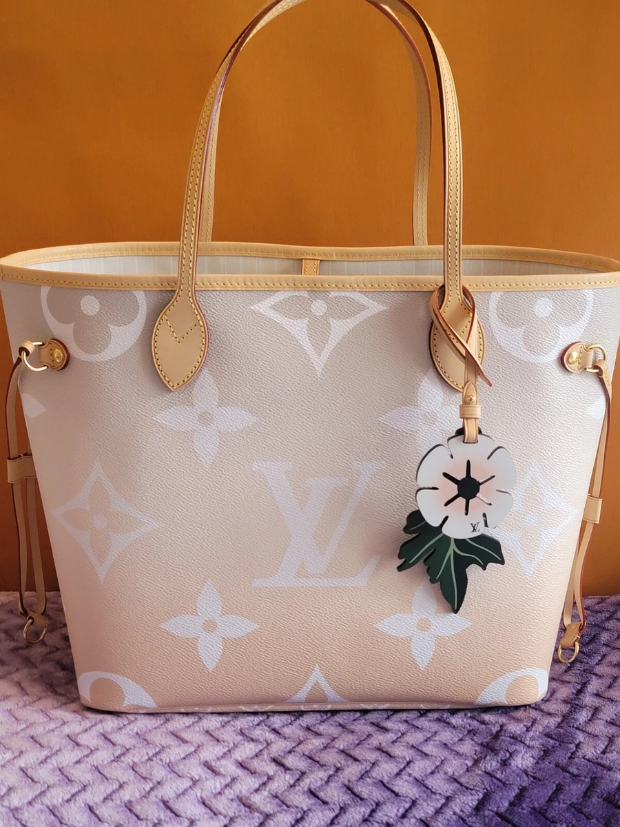 white louis neverfull mm