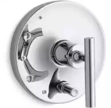 Kohler K-T14501-4-CP - Purist Rite-temp Valve Trim Only Polished Chrome