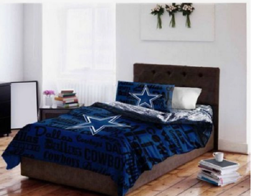 Dallas Cowboys Twin Comforter + Sheet 