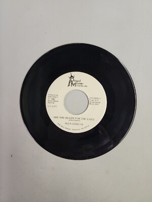 Alex Zanetis -Are You Ready For The Lord Royal Master- DJ COPY(45RPM 7'')(AA132) 